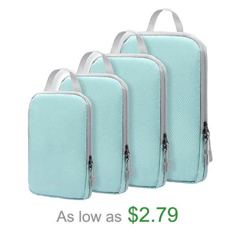 Travel Organizer Bags for Carry on Luggage Suitcase Organizer Bags