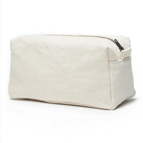 Nouvelle Trousse De Maquillage Toile Trousses D'outils De Maquillage Blanc Trousses D'outils De Maquillage