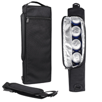 New Design Leakproof Golf Cooler Bag 6 Cans Cooler Beer Bag insulated Beer Tube Sleeve Bag for Picnic