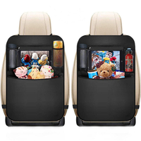 Large Storage Pockets for Tablets Kick Mats Car Grocery Storage Car Backseat Organizer