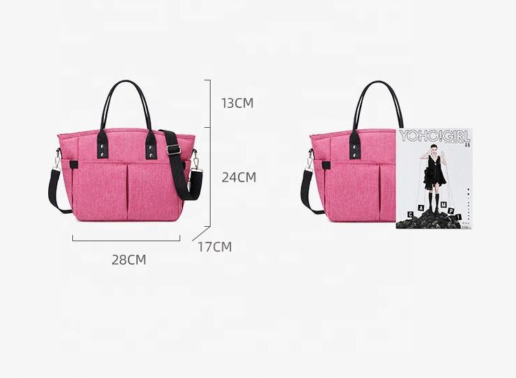 Fashionable Insulated Lunch Box Tote Bag for School Kids Large Capacity Cooler Bags Custom Logo Insulated
