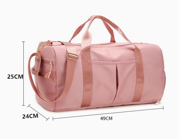 Outdoor Waterproof Portable Outdoor Weekend Carry Duffel Bag Tote Crossbody Travel Sport Gym Duffle Bag For Girls
