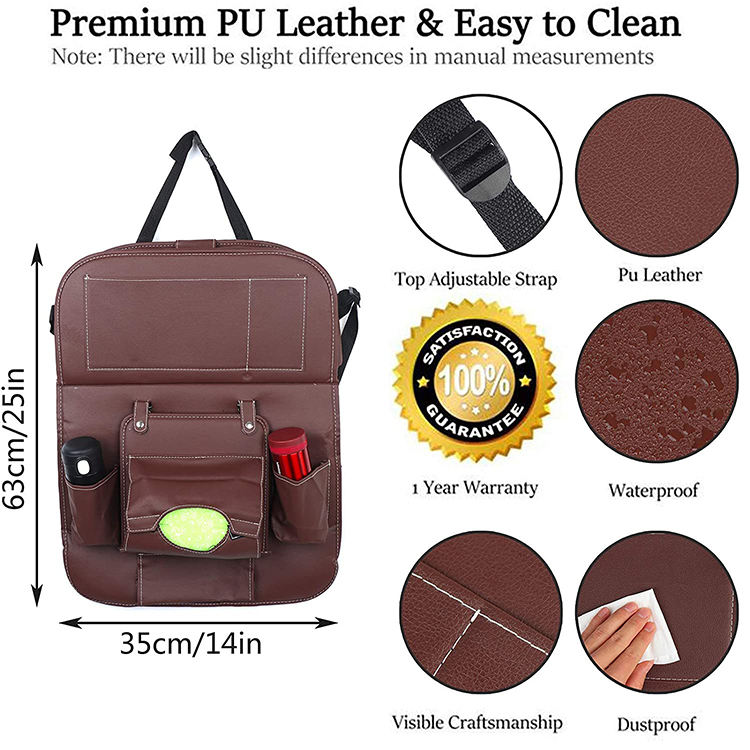 car cargo trunk organizer,Car Rear Universal Back Seat Organizers with Tablet Holder Foldable Table Tray