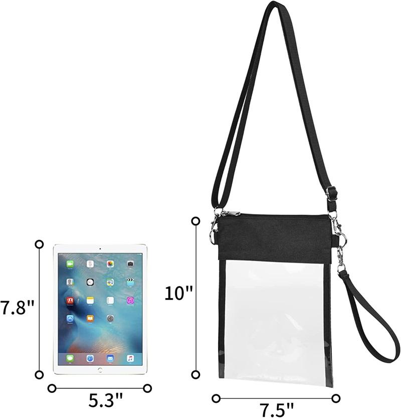 Waterproof Bag Pvc Mobile Phone Cases Clear Pouch See Through Clear Bag for Cell Phone Clear Crossbody Phone Bag