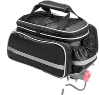 Hot Sell Large Capacity Waterproof Saddle Bike Trunk Bag Multifunction Bicycle Rear Seat Pannier Carrier