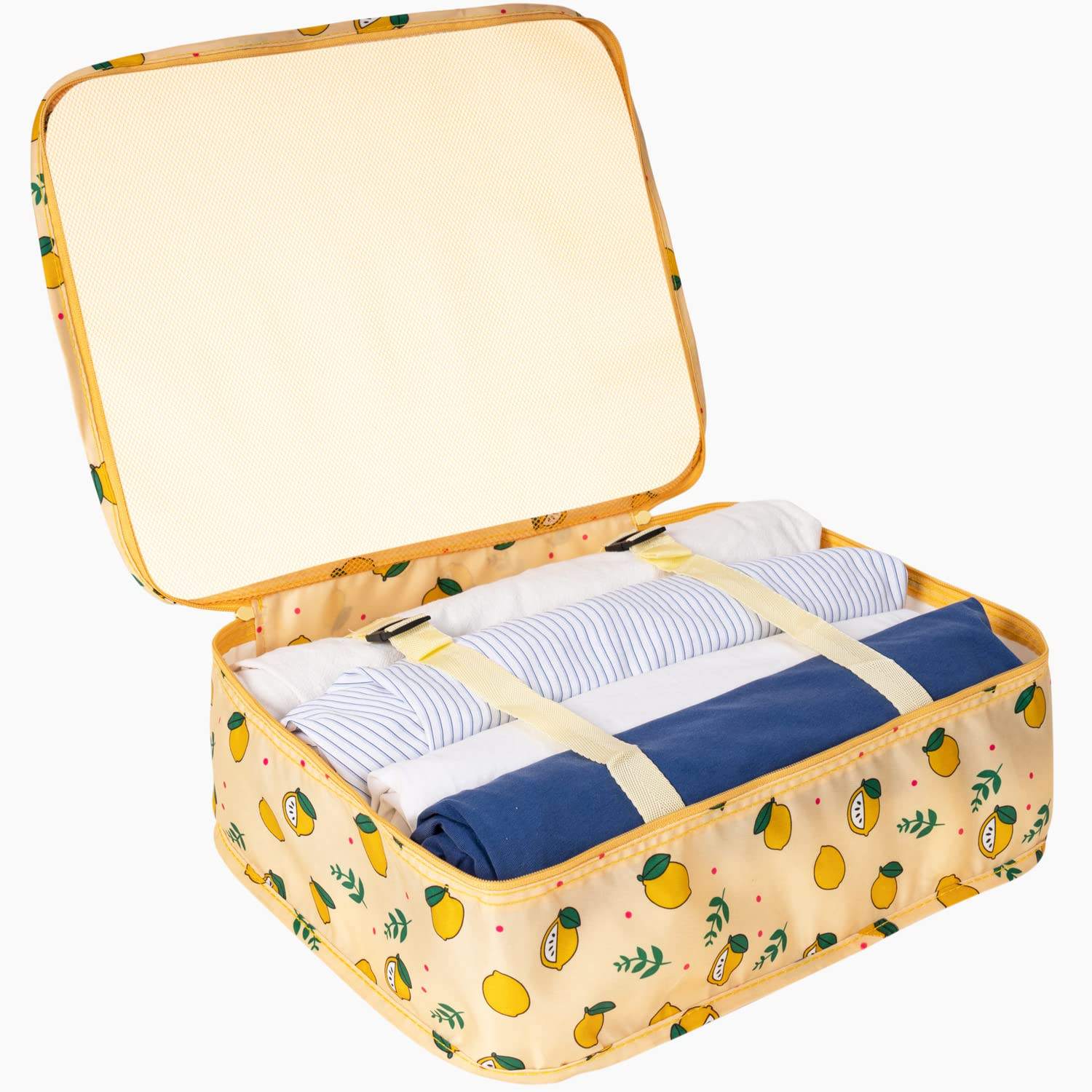 Lightweight waterproof portable 6 pcs set travel bag suitcase organizer packing cube storage for trip