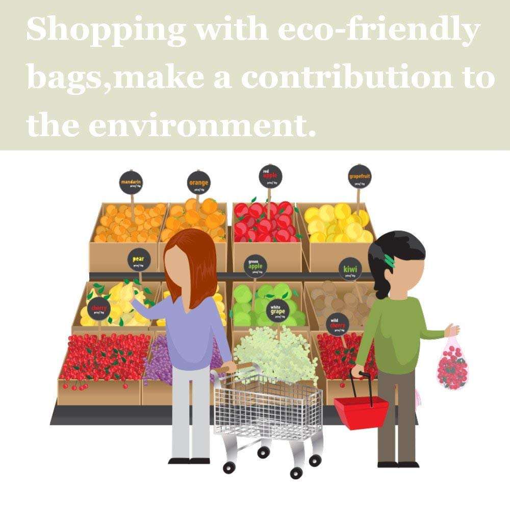 식품 등급 대량 보관 가방 - 재사용 가능 - 유기농 면 원단 생산 졸라매는 끈 가방 - 유기농 면 모슬린 생산 가방