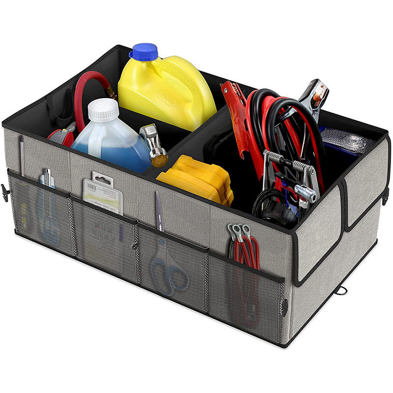 Outdoor Portable Large Custom SUV Storage Box Storage Organiser Car Trunk Organizer For Universal Cars
