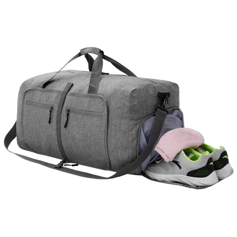 Sports Bag Foldable Travel Duffel Bag Large Capacity Duffle Bags with Single Strap