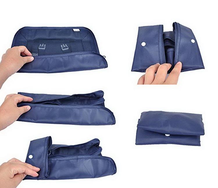 여행 가방 도매용 큐브를 포장하는 새로운 스타일의 접이식 여행 정리함