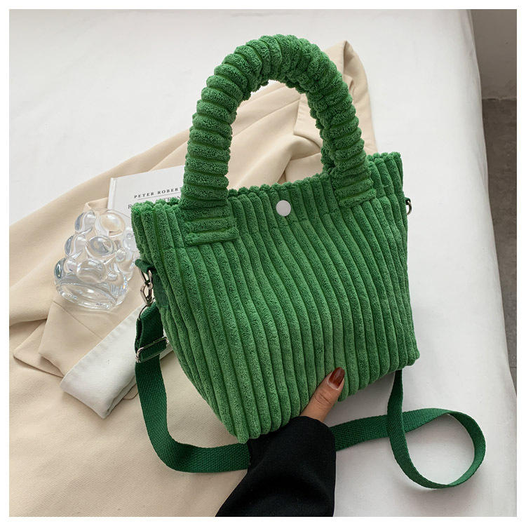 2022 Purses and Handbags Cute Corduroy Tote Crossbody Cell Phone Bag for Women Mini Sling Bag for Girl