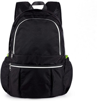 Waterproof casual nylon factory price promotional cheap lightweight hiking travel foldable backpack bag