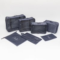 7pcs Set Travel Luggage Organizer Packing Cubes Large Lightweight Waterproof Storage Bag Carry On Travel Clothes Shoe Bag