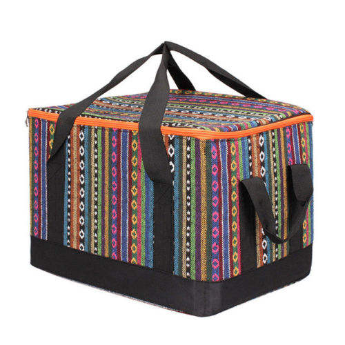 다기능 점심 가방 피크닉 상자 얼음 패키지 냉각기 가방 전체 인쇄