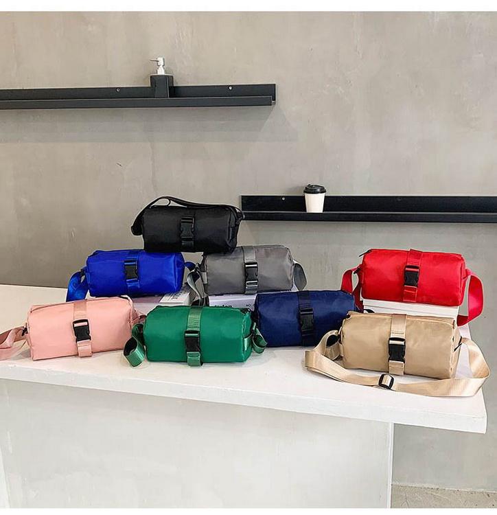 Wholesale good designer gym bags manufacturing high quality nylon polyester travel duffle bag for women