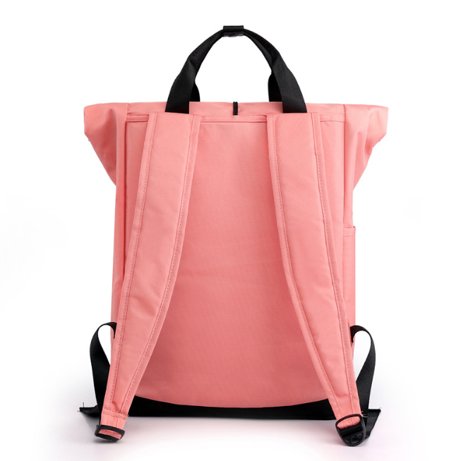 공장 재활용 애완 동물 롤탑 백팩 패션 롤업 여행 백팩 데이팩