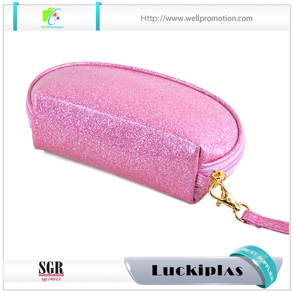 패션 쉘 반짝이 화장품 가방, 작은 여성 화장품 메이크업 파우치 가방
