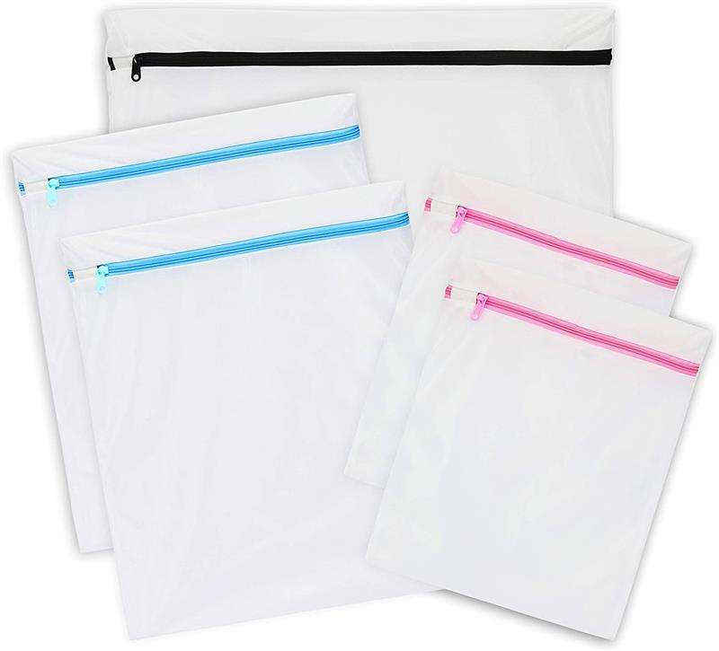 Wholesale Large Small Medium Polyester Mesh Bag For Laundry, Custom Net Wash Laundry Bag