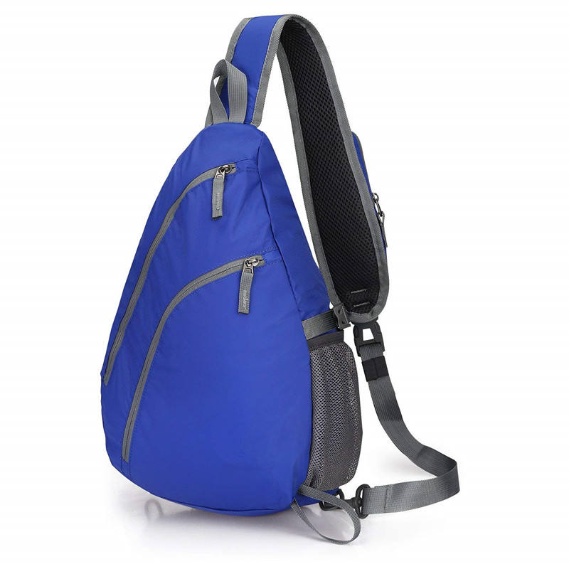 Sling Large Backpack Chest Crossbody One Strap Shoulder Daypack for Men Women