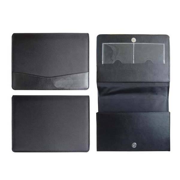 Hot custom 1680d polyester and pu car document manual holders with emboss logo