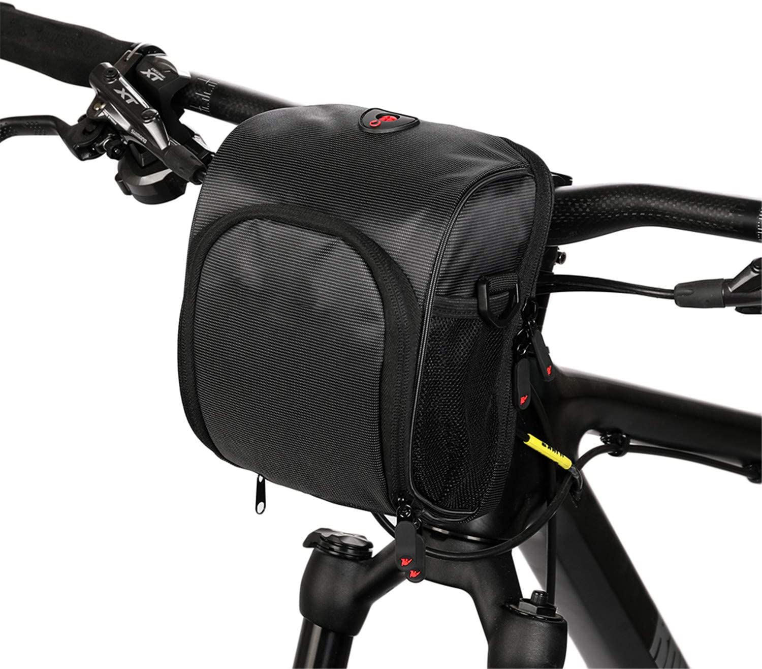 Hot Sale Black Durable Material Water-resistant E Scooter Bag Professional Bike Handlebar Bag