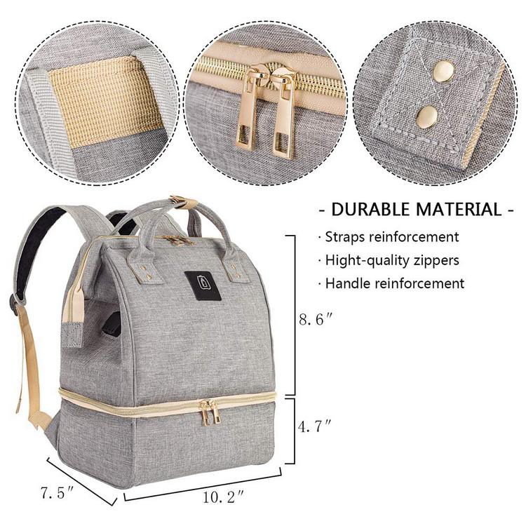 Waterproof women custom wholesale thermal bag breast storage backpack milk cooler bag outdoor cooler bags