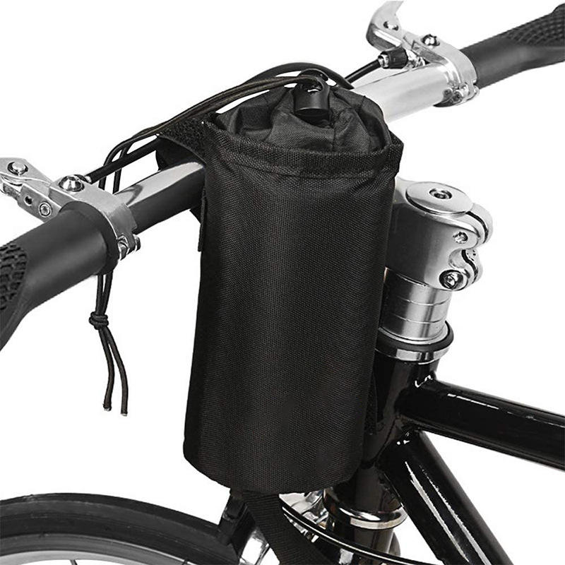 Hunting hiking travel bike handlebar bag bicycle water bottle holder insulated cooler bag for water bottle