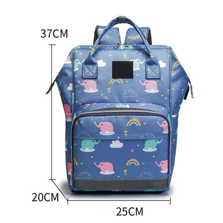 Diaper Bag Backpack with Changing Station Portable Baby Bag Foldable Baby Bed Back Pack Travel Waterproof Large Travel Bag with