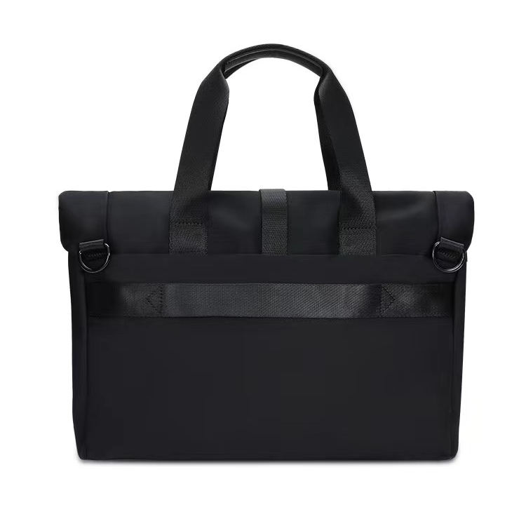 custom water resistant black nylon sling shoulder crossbody bag men expandable large shoulder bag and handbag