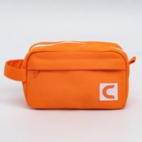 Custom Canvas Toiletry Bags Women Durable Travel Toiletry Organizer Dopp Kit