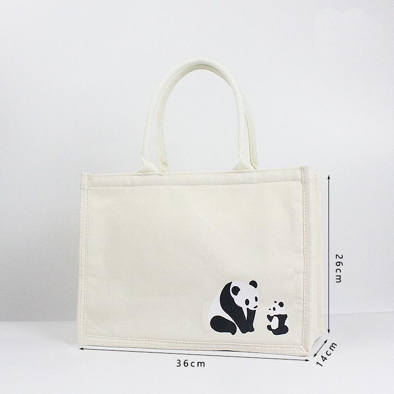 Amazon's Hot Sales Printed Logo Handbag Promotion Gift Bag Single Shoulder Bag Canvas Blank Tote Bag