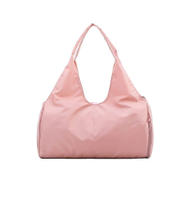 Fashion Nylon Waterproof Sports Gym Fitness Bag With Shoebox Customizable Logo Portable Duffel Bag Women's Travel Bag