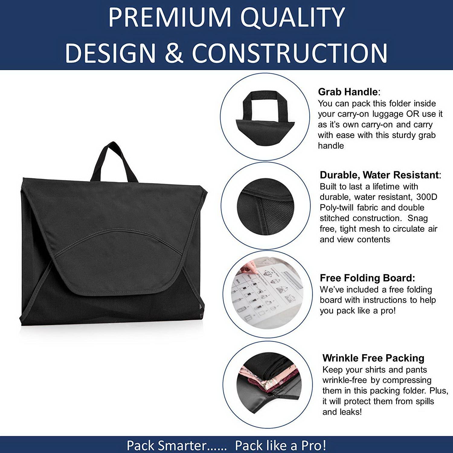 여행 의류 포장 폴더 주름 방지 드레스 셔츠 정리함