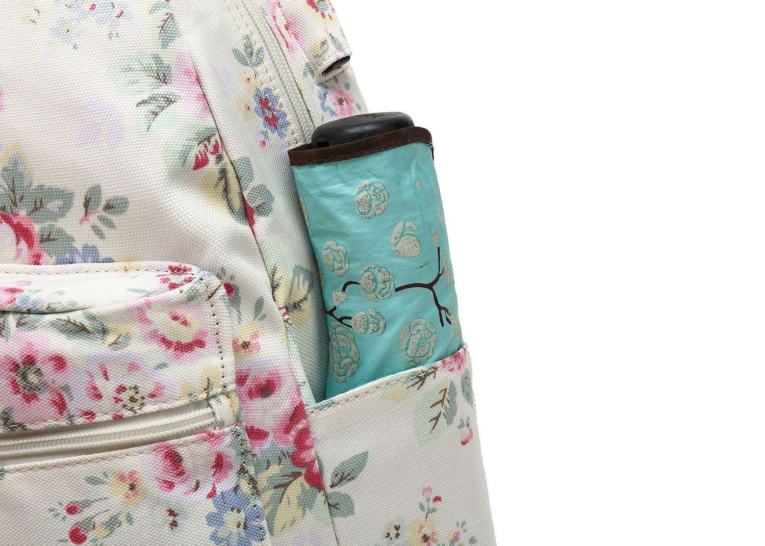 마사지 쿠션 스트랩과 USB 충전 포트가 있는 캔버스 방수 노트북 백팩 15인치