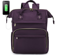 Laptop Backpack For Women Fashion Travel Bags Business Computer Purse Work Bag With Usb Port