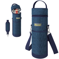 Wine Carrier - Insulated & Leakproof Wine Cooler Bag with Shoulder Strap for Picnic, Travel, BYOB Restaurant, Wine Gifts for Women
