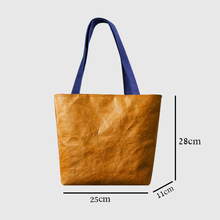 DuPont tote promotional gifts bags eco reusable washable eco friendly tyvek kraft paper tote shopping bag