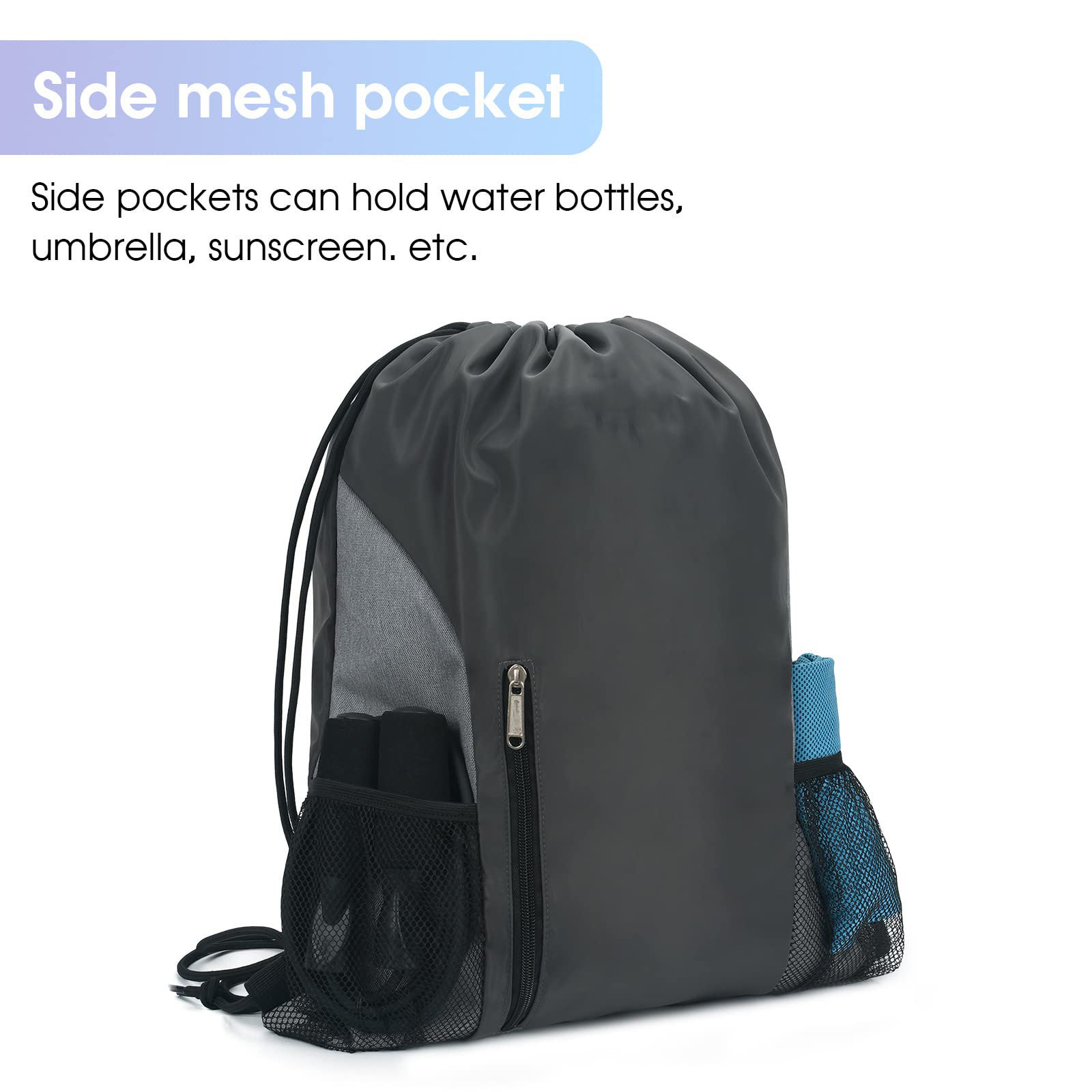 Hot Sport Drawstring Large Laptop Travel Bag Large Gym Backpack Waterproof Foldable Travel Bag Large Travel Bag