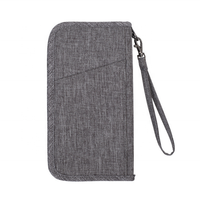 Custom Waterproof RFID Passport Holder Portable Travel Card Passport Wallet