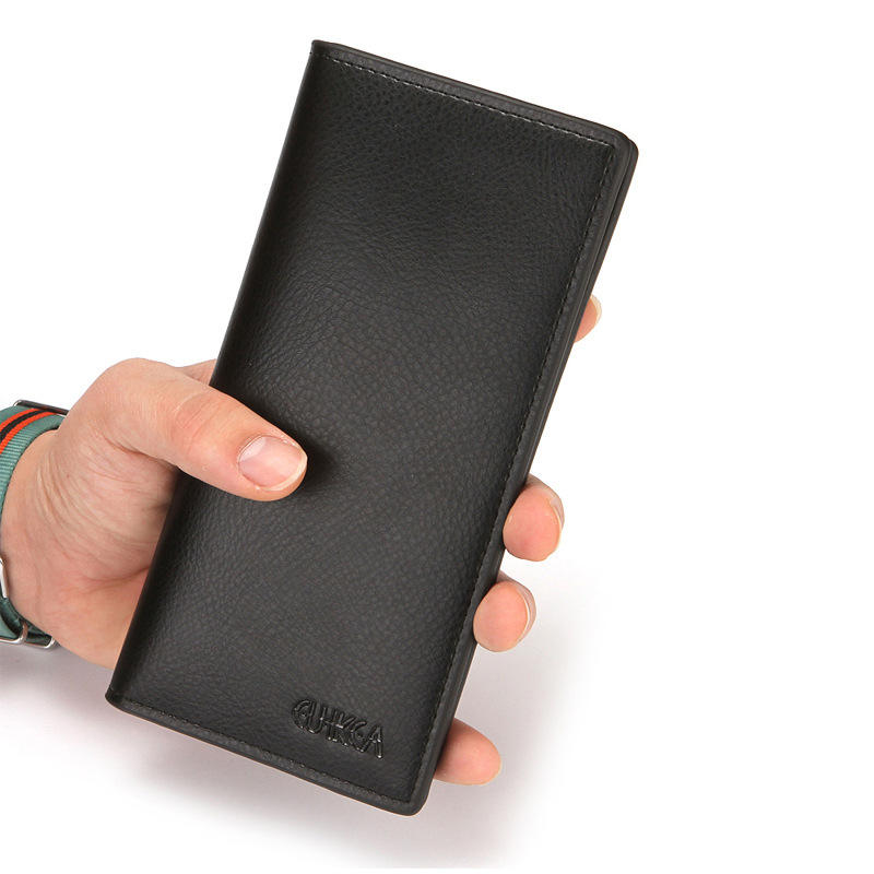 도매 여행 지갑 문서 카드 여권 홀더 가죽 지갑 남자 블랙 지갑 가죽 남자 여권 홀더