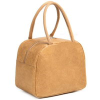 Wholesale recycled eco brown paper lunch bags for snack foods picnic kraft cooler insulated paper tyvek lunch bags
