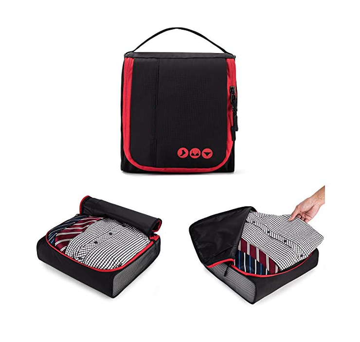 3 크기 휴대용 6 세트 포장 큐브 휴대용 액세서리 용 여행 수하물 주최자