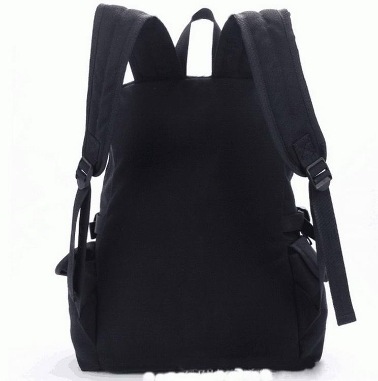 소녀를 위한 캔버스 노트북 노트북 학교 스피커 배낭 사이클링 배낭