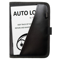 Custom LOGO Auto document case manual pouch storage wallet for men