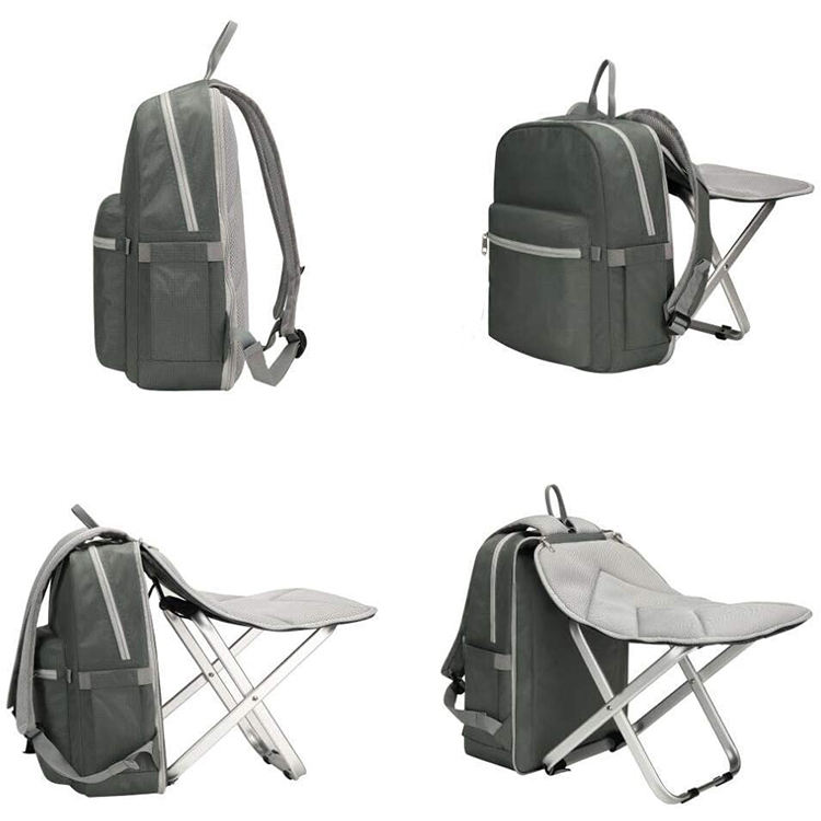 Hot selling outdoor backpack with folding chair with low price portable back pack chair