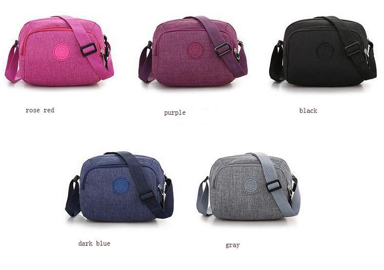 New design wholesale oxford high quality multi functional mini shoulder bags waterproof sling bag essentials woman