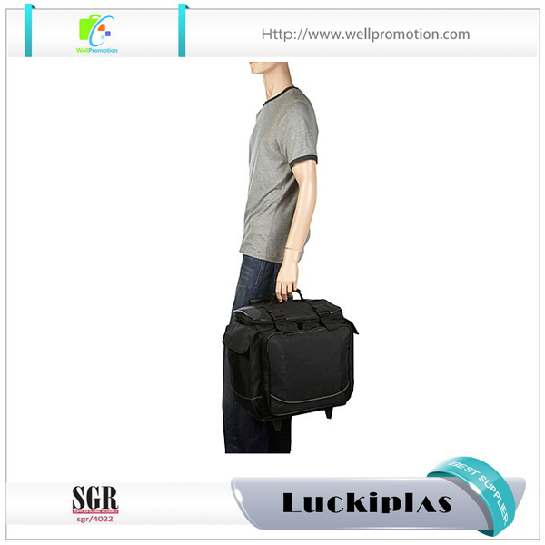 여름 캠핑용 컴파트먼트 PVC 라이닝 쿨러가 있는 절연 롤링 와인 쿨러 백