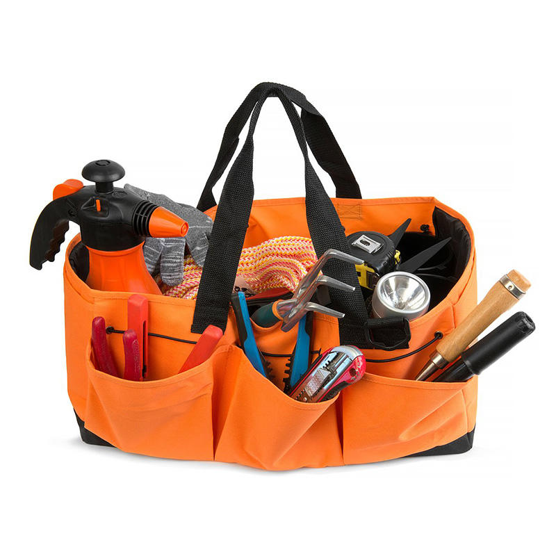 Top Open Electrician Tools Tote Bag Custom Heavy Duty Garage Tool