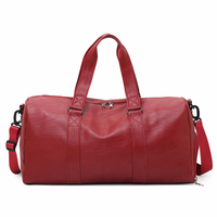 2022 New Travel Bag Ladies Tote Bag Pu Leather Large Capacity Sports Men Fitness Bag Independent Shoe Compartment