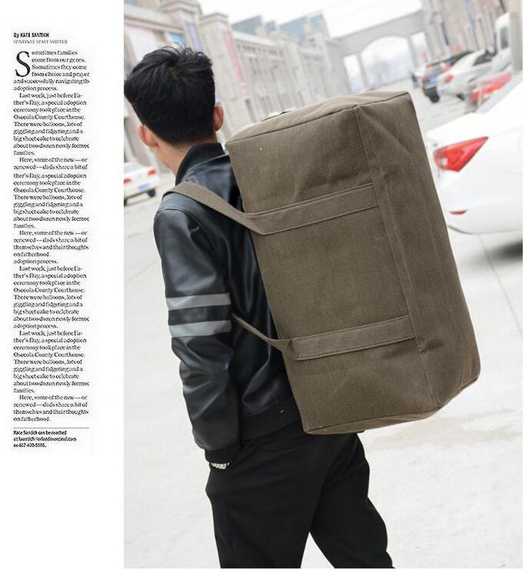 Large capacity wholesale travel duffel bag shoe compartment heavy duty canvas gym duffle sport bag for men